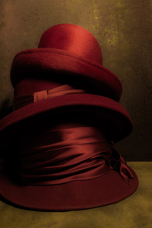 Stacked #22/ Red Hat Series