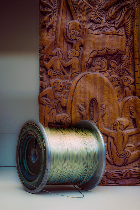 The Stone Money of Yap With the Spool