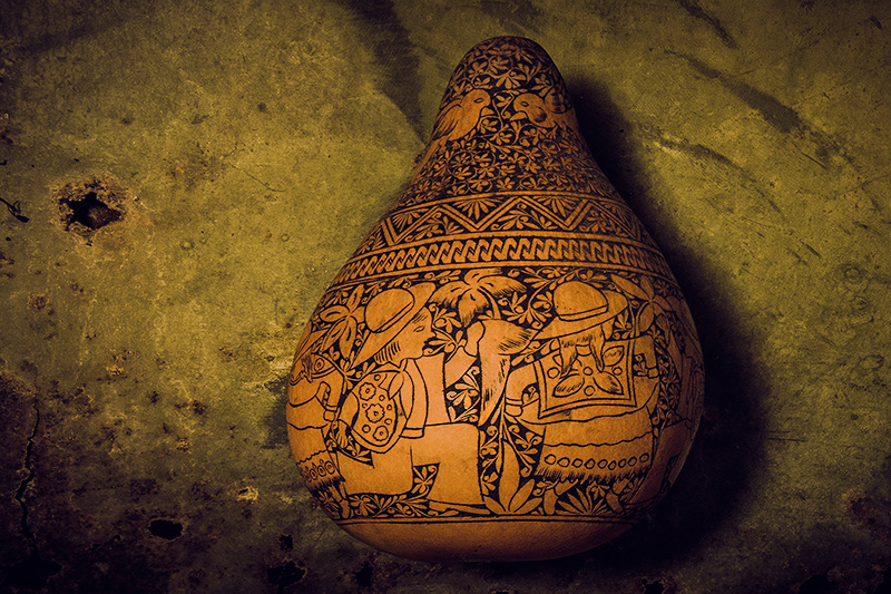Peru Gourd: Pickers #2