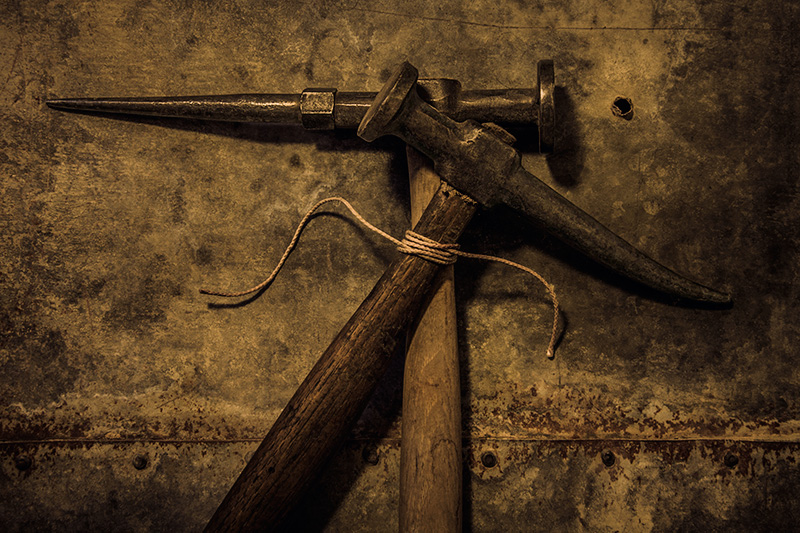 Two Odd Hammers Bound Together