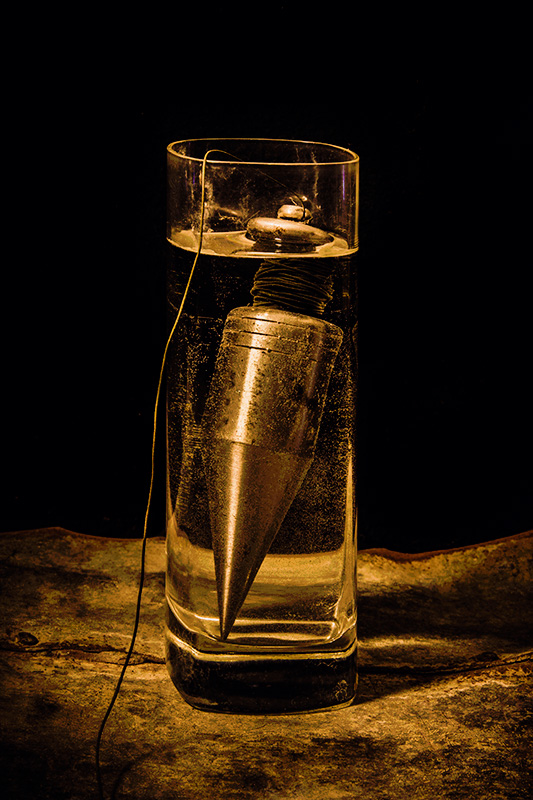 Numbers Series #5: One Submerged Plum Bob