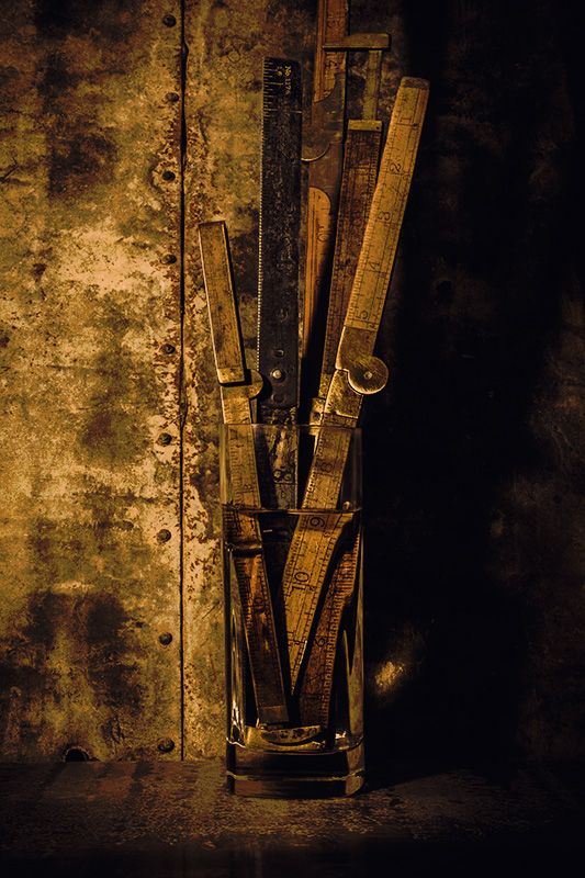 Numbers Series #5: Five Submerged Rulers