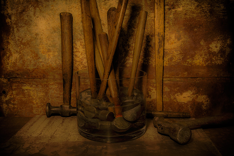 Numbers Series #5: Seven Submerged Hammers