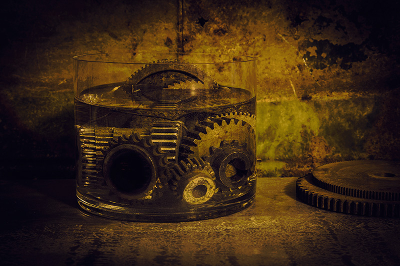 Numbers Series #5: Twelve Submerged Gears