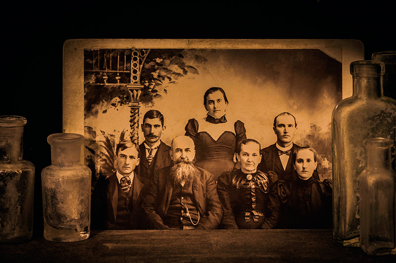 Between the Bottles